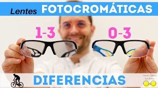 Comparativa de lentes fotocromáticas 13 y fotocromáticas 03 Cuáles son mejores [upl. by Navarro]