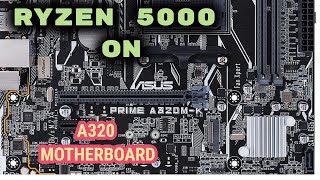 How to update bios for Ryzen 5000 on a320 motherboard [upl. by Sulihpoeht]