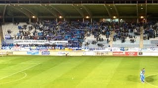 Afición del Real Oviedo en León quotEn el Pozo María Luisa  Santa Bárbara benditaquot [upl. by Eissehc769]