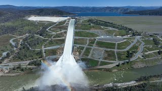 Oroville Spillway March 17 2023 [upl. by Wilonah]