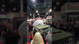 Barrett Jackson charity unveil just happy…🔥🔥 youtubeshorts shorts [upl. by Farhi]