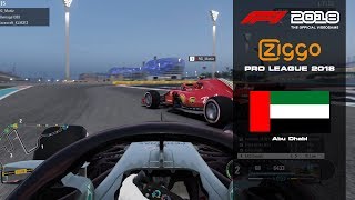 F1 2018  Ziggo Pro League  Round 21 Abu Dhabi Grand Prix [upl. by Jacobine177]