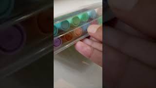 Unboxing acrylic markers colour colourful DOODLESANDDIYS [upl. by Claudell]