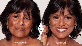 Makeup for Pigmentation How To Cover Hyperpigmentation Using Foundation  Charlotte Tilbury [upl. by Llenel]