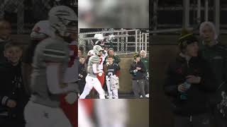 Cincere Johnson 2026 Glenville linebacker vs Lake Catholic [upl. by Lanford]