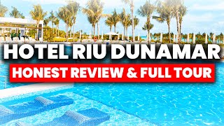 Hotel Riu Dunamar Cancun  All Inclusive Resort  HONEST Review amp Tour [upl. by Ominoreg]