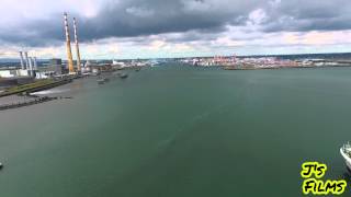 Dublin Port  Irish ferries Epsilon [upl. by Caspar208]