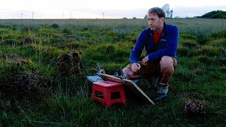 Casein Painting in the Landscape  Goonhilly Downs Cornwall [upl. by Aset]