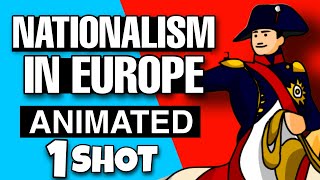 Rise of nationalism in europe class 10 one shot ANIMATION History chapter 1 class 10 one shot [upl. by Ahtivak729]