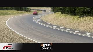 rFpro Digital Model  Applus IDIADA Dry Handling track [upl. by Jonie]