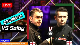 LIVE🎱 Ronnie OSullivan vs Mark Selby  Players Championship Snooker 2024  Snooker Live [upl. by Oner]