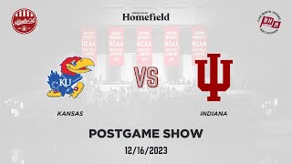 IUKansas Postgame Show 121623 [upl. by Regor]