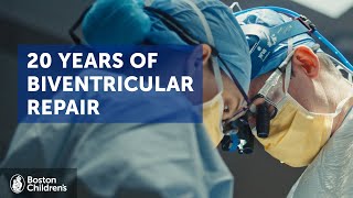 20 Years of Innovating the Biventricular Repair  Boston Childrens Hospital [upl. by Yssak28]