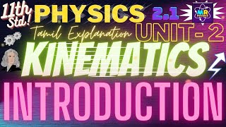 Kinematics Introduction 11thphysics motioninastraightlineclass11 physicsconcept physics [upl. by Ehsiom]