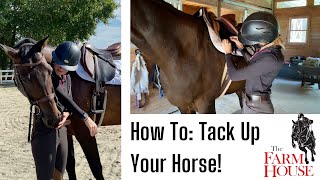 How To Tack Up Your Horse [upl. by Ehcar]