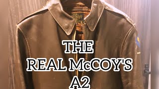 リアルマッコイズ フライトジャケット A2 【あつしょうチャンネル】THE REAL McCOYS 革ジャン レザージャケット アメカジ 大戦モデル レッドウィング [upl. by Dominique]