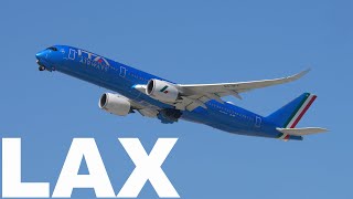 1 HOUR of THRILLING LAX PLANE SPOTTING  150 AIRPLANES  Closeups and much more [upl. by Ansell32]