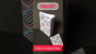 quot📓✨ Stunning Mini Diary Craft  Cute amp Easy DIY Notebook Tutorialquottrending craft shorts diy [upl. by Puduns]