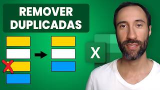 Como Remover Duplicados no Excel 4 Maneiras [upl. by Falcone342]