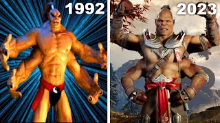 Evolution Of Mortal Kombat Sub Bosses 1992  2023 [upl. by Suixela267]