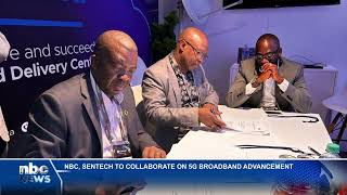 nbc Sentech sign MoU to drive 5G broadcasting advancements in Southern Africa  nbc [upl. by Nuahsyar]