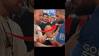 Levan Saginashvili showed real strength to Sarychev armwrestling levansaginashvili [upl. by Sorkin]