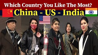 Which Countries Pakistani Girls Like The Most China  US  India Ribaha Imran [upl. by Olenka]