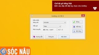 Download Unikey mới nhất dành cho Windows 81 [upl. by Acinorrev]