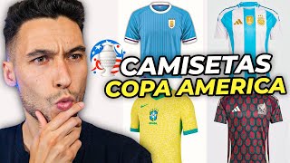 REACCIONANDO a las NUEVAS CAMISETAS de la COPA AMÉRICA 2024 [upl. by Massiw]