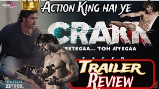 Crakk Teaser Review 💯💪  Vidyut Jammwal  Noora Fatehi  Ammy Jaction  Only South Talk [upl. by Atinob]