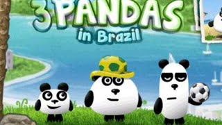 3 Pandas in Brazil Full Gameplay Walkthrough All Levels [upl. by Oralla]