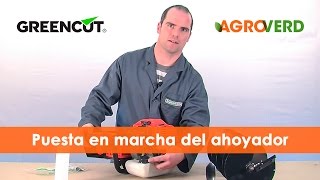 ¿Cómo arrancar encender o poner en marcha tu AHOYADOR GREENCUT [upl. by Lertnom582]