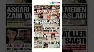 Korkusuz Gazetesi 1 Sayfa  20 Kasım 2024 [upl. by Nennarb]