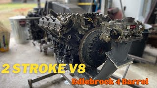 Are we ready to start this 2 stroke V8 engine Its close [upl. by Pavier747]