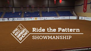 Ride the Pattern  Showmanship APHA World Show 2020 [upl. by Teriann]