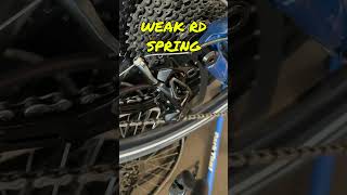 Rear derailleur shifting problem [upl. by Doownelg]