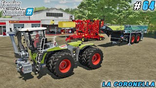 Boosting Fertilization and Sowing with Latest Tractor and Equipment  La Coronella Farm  FS 22 64 [upl. by Ness]