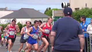 2016 06 18 france 10 km langueux juniors masters hommes [upl. by Leotie]