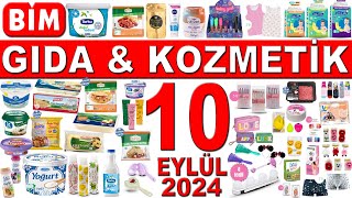 BİM GIDA VE KOZMETİK ÜRÜNLER BU SALI  BİM AKTÜEL BU HAFTA 10 EYLÜL 2024 BİM KATALOĞU  BİM İNDİRİM [upl. by Aneryc]