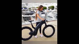 reevo hubless ebike with fingerprint reader electricbike shorts [upl. by Blanka]