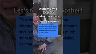 Autistic Students Who DROP During Transitions [upl. by Lledra]