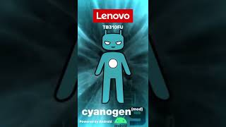 Cyanogen mod 9 Lenovo TB310FU custom boot animation [upl. by September41]