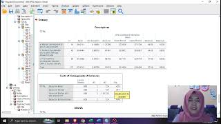 UJI ONE WAY ANOVA 3 DATA [upl. by Gambrill]