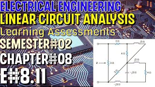 Linear Circuit Analysis  Chapter08  E811  Basic Engineering Circuit Analysis [upl. by Eahsed]