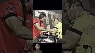 Strongest hook ever vs No Limits  Denis Cyplenkov vs Devon Larratt armwrestling shorts viral [upl. by Hsemin]