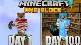 I Survived 100 Days In One Block Hardcore Minecraft part2🤫😱TechnoGamerzOfficialminecraftviral [upl. by Leinadnhoj490]