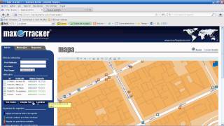 Uso de la plataforma de localización vehicular GPS MaxTracker de Max4Systems [upl. by Norvun]