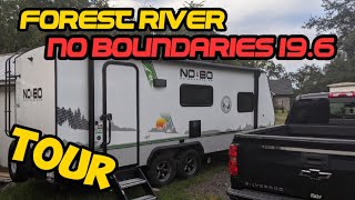 Perfect amp Affordable Off Grid Camper  Forest River No Boundaries 196 Tour  Adding to the Fleet [upl. by Eatnahs]