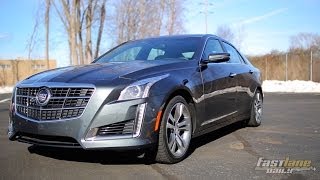 2015 Cadillac CTS Vsport Review  Fast Lane Daily [upl. by Swarts]