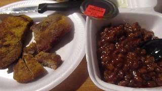 Shurfine Breaded Pork Chops amp Heinz Kentucky Style Bourbon amp Molasses Bbq Baked Beans [upl. by Attey]